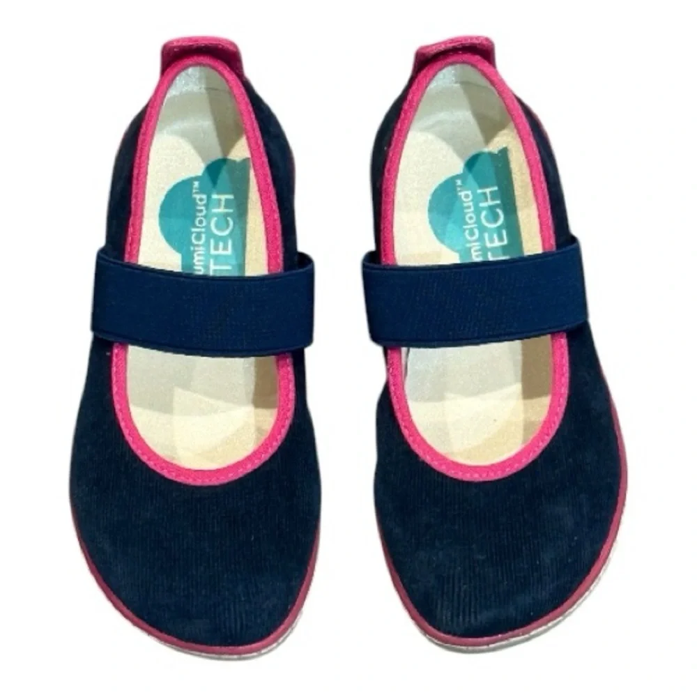 UMI Cloud Navy Blue Mary Jane Slip-On